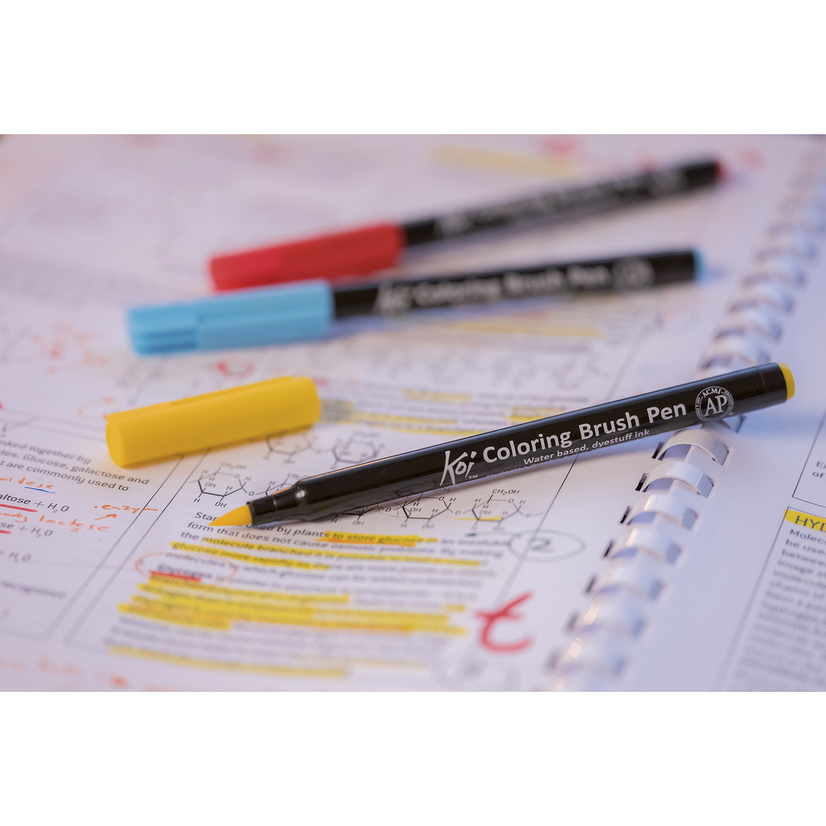 Koi Color Brush Pen Peacock Gr