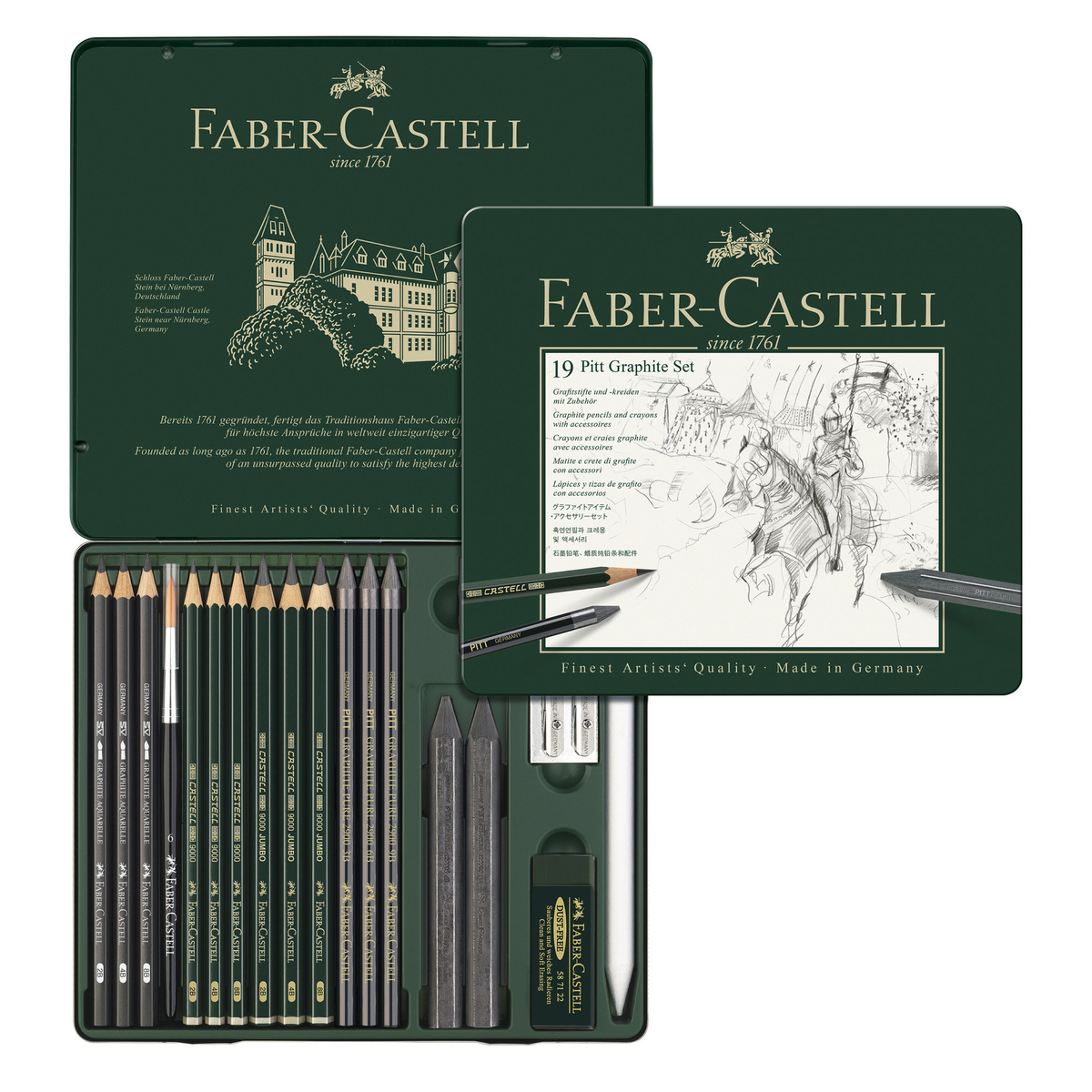 Pitt Graphite set 11 st