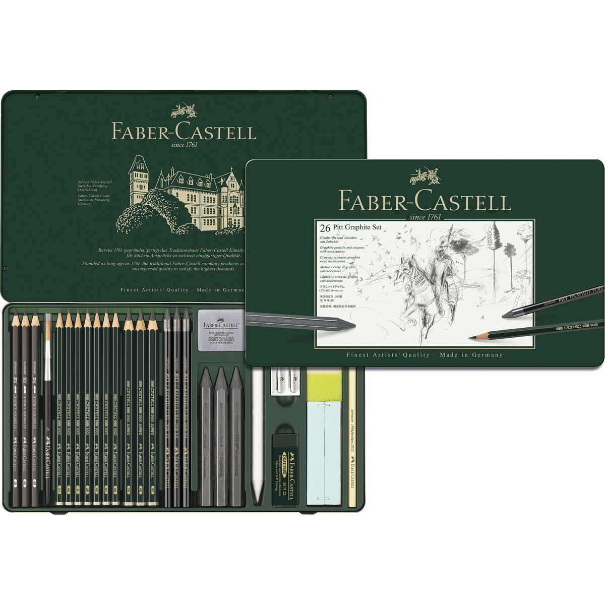 Pitt Graphite set 11 st