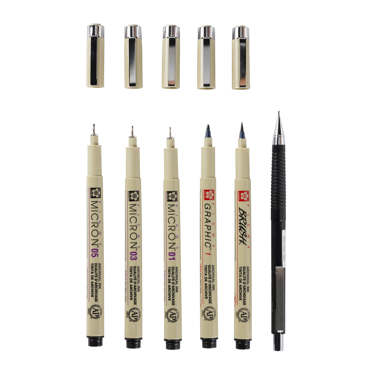 Pigma Micron Manga set 3st