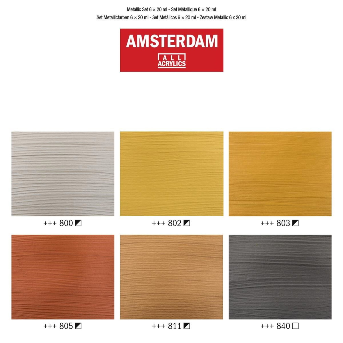 Amsterdam Set Portrait 6x20 ml