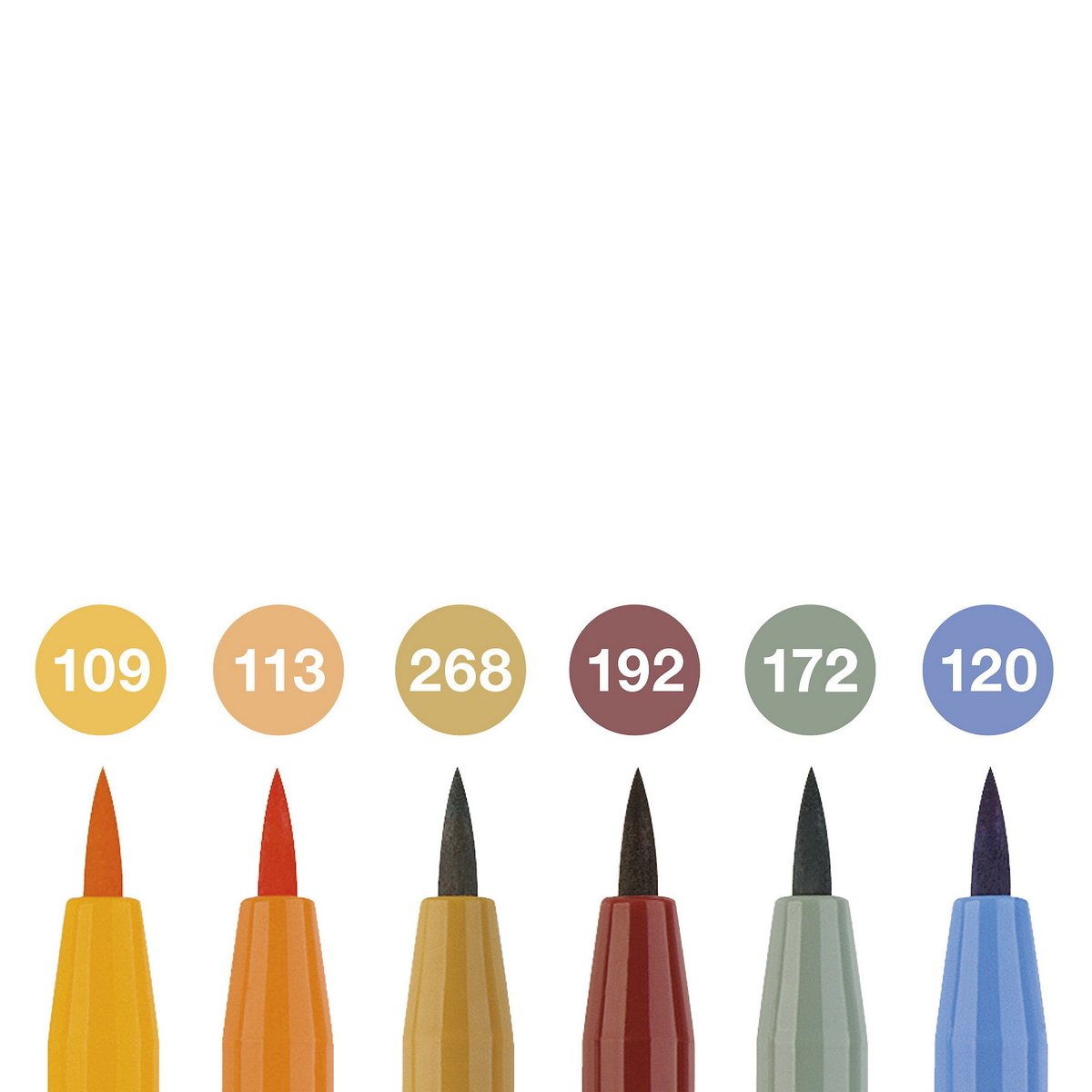 PITT artist pen B 6p Harvest