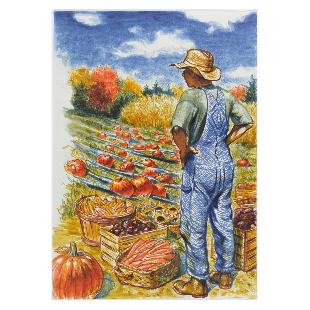 PITT artist pen B 6p Harvest