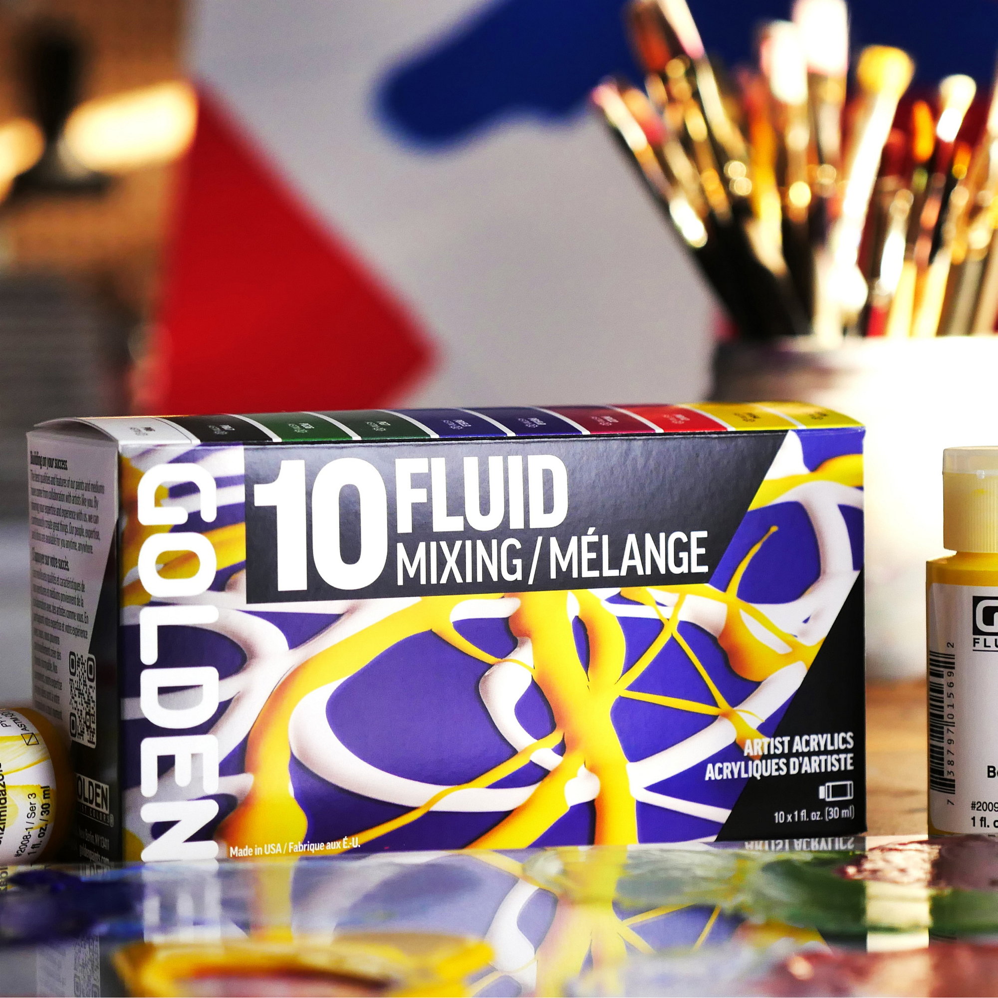 Golden Pro.fluid acry set #928