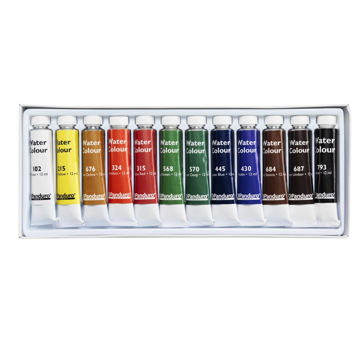 Akvarellfärg nybörjare 24x12ml