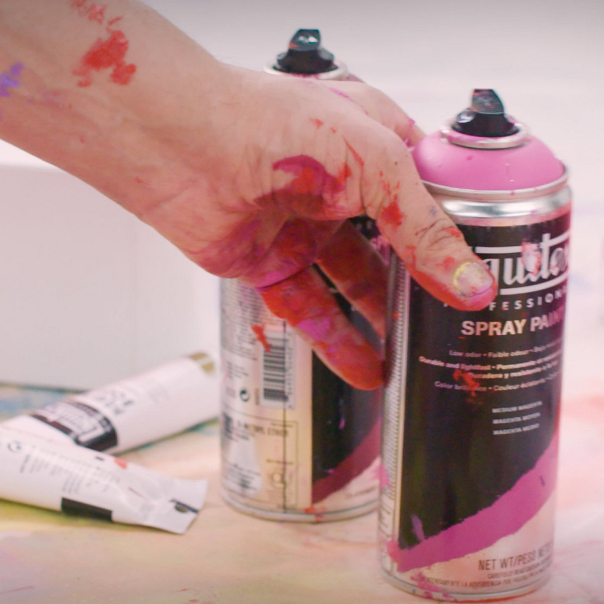 LX Akrylspray Neutral Grey 8