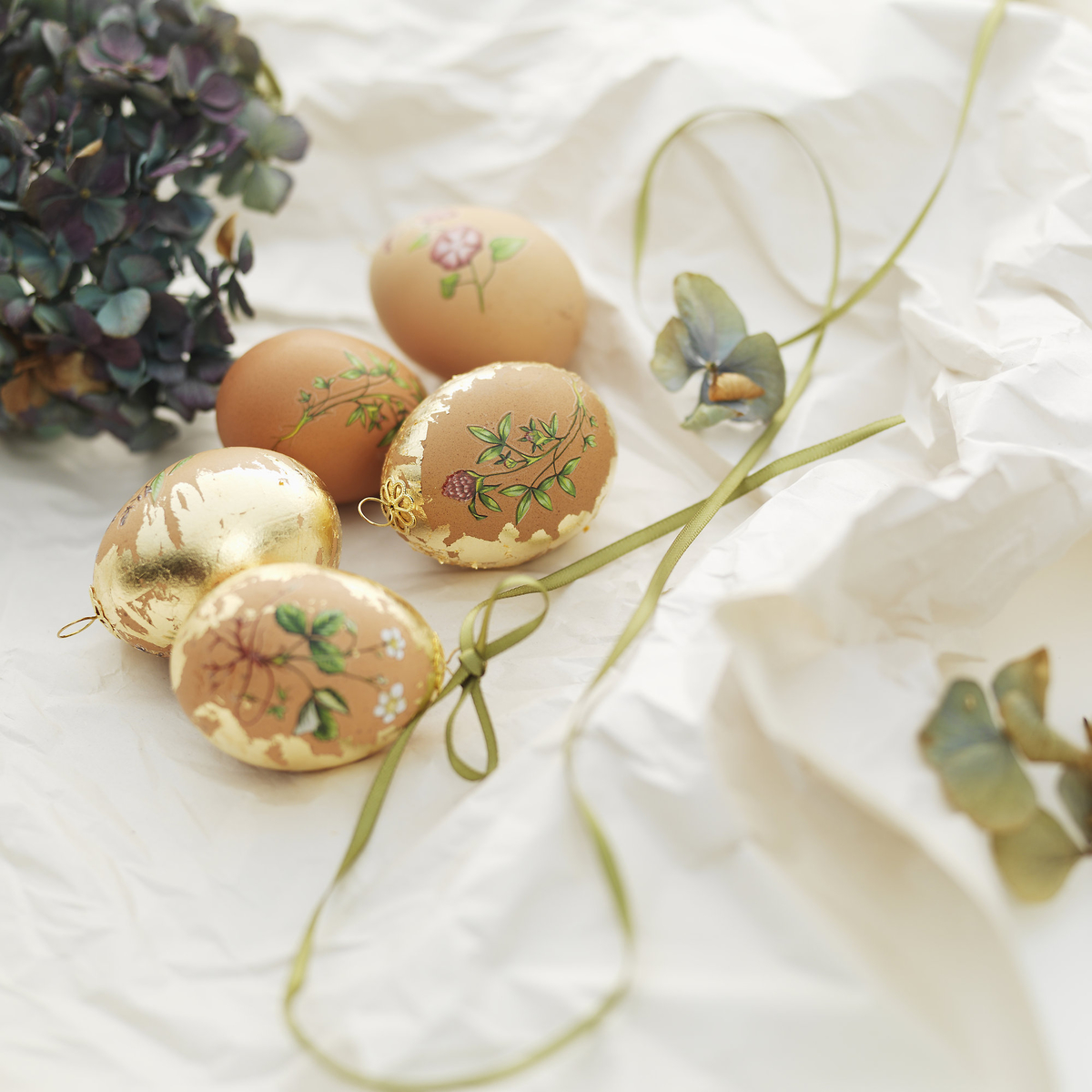 Fimo metallblad guld 10 ark