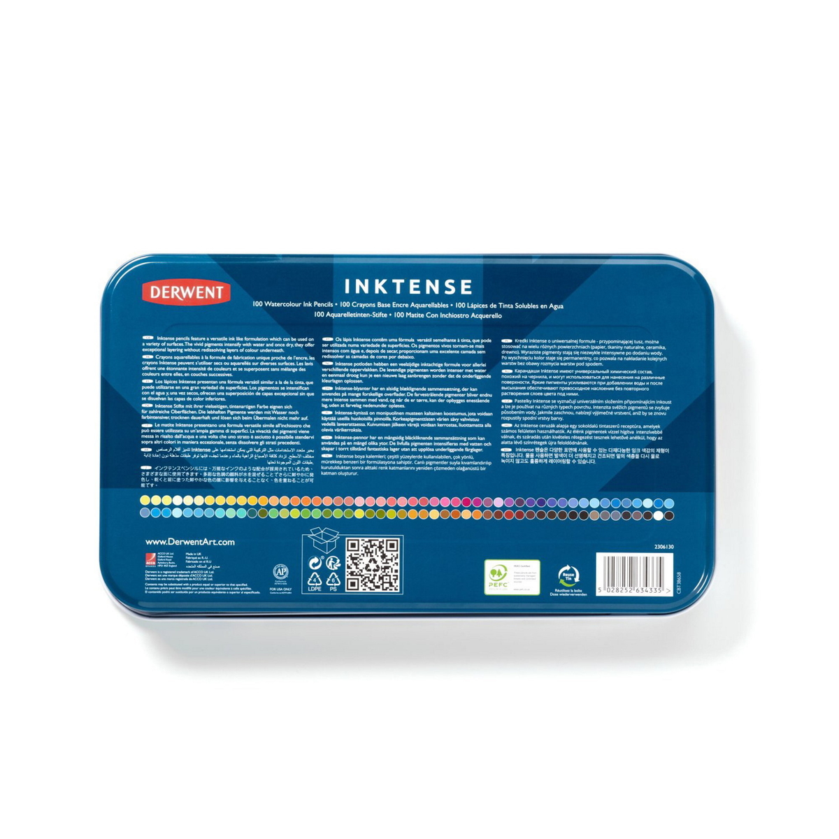 DW Inktense 72 akvarellpennor