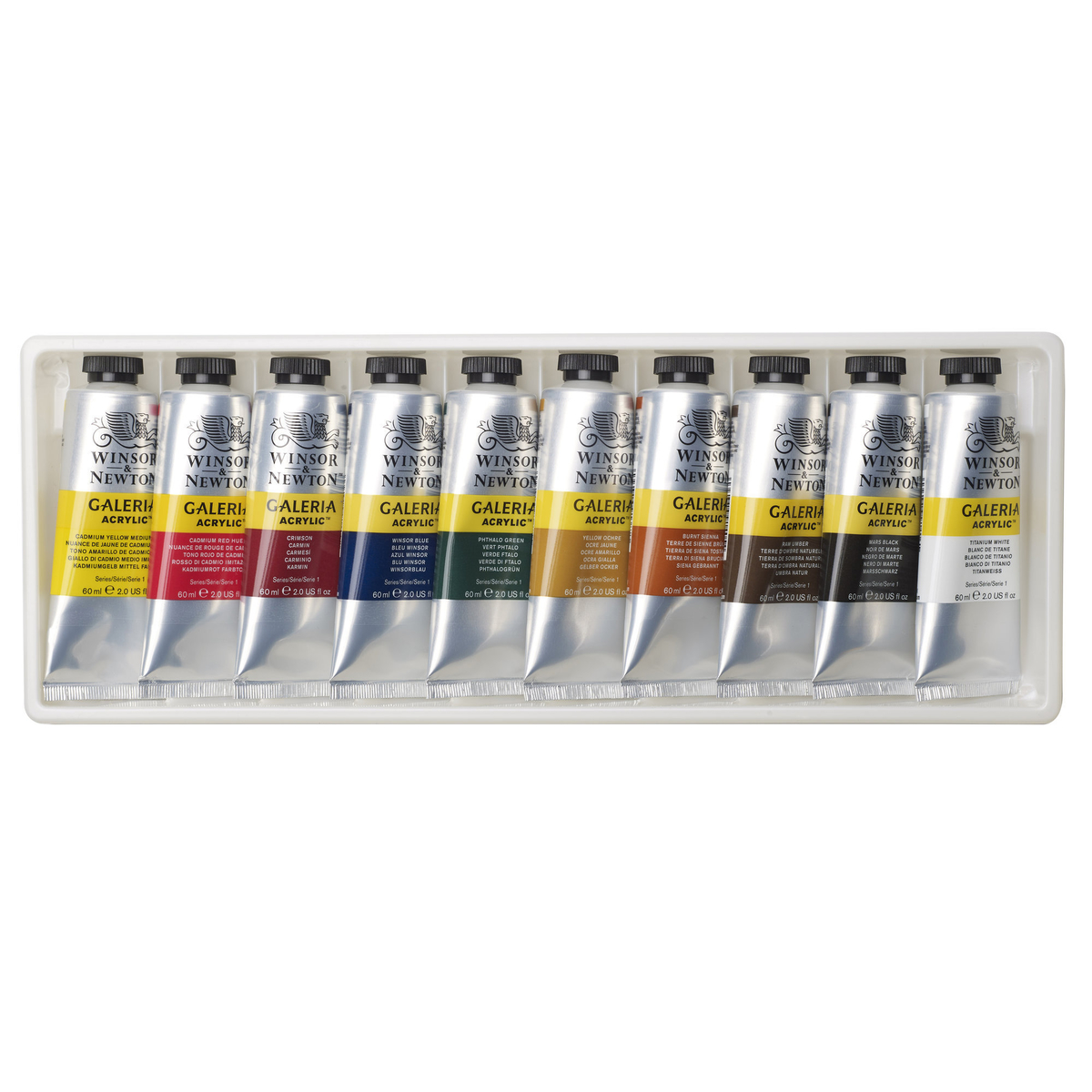W&N Galeria set 10x60 ml