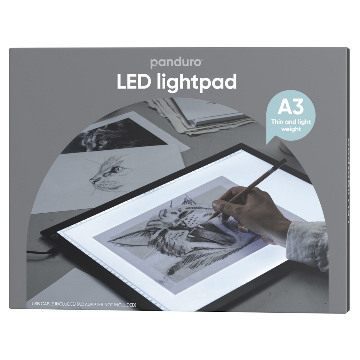 Panduro Ljusbord LED A3