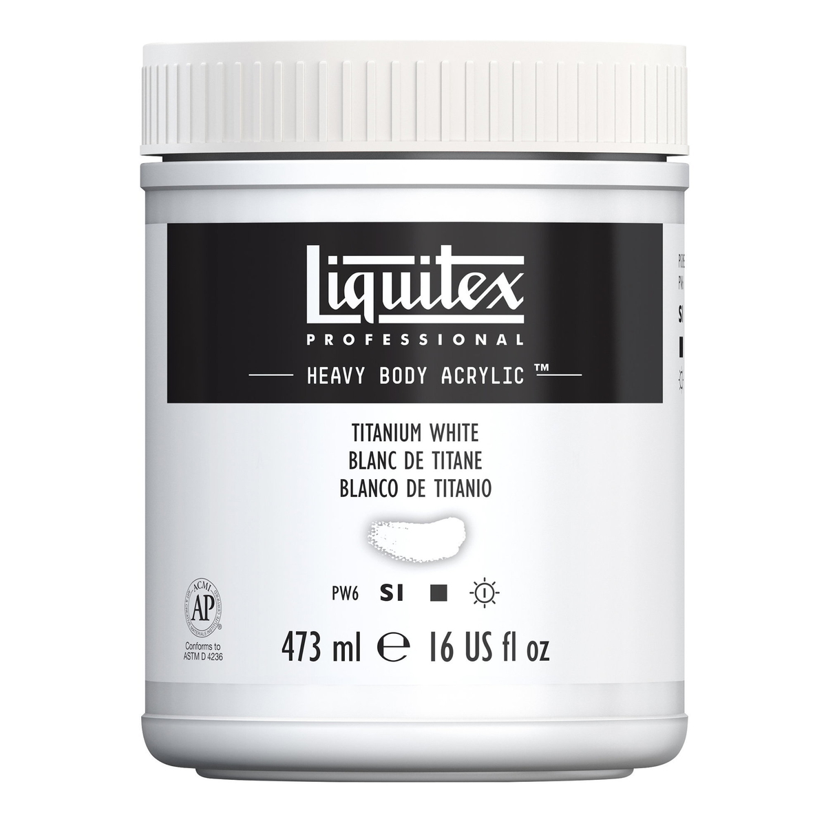 Titanium white. Liquitex 