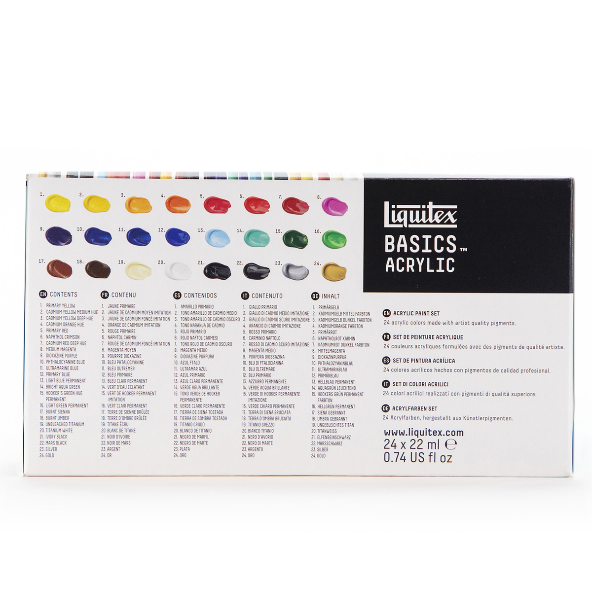 LX Basics Acrylic Set 24 st