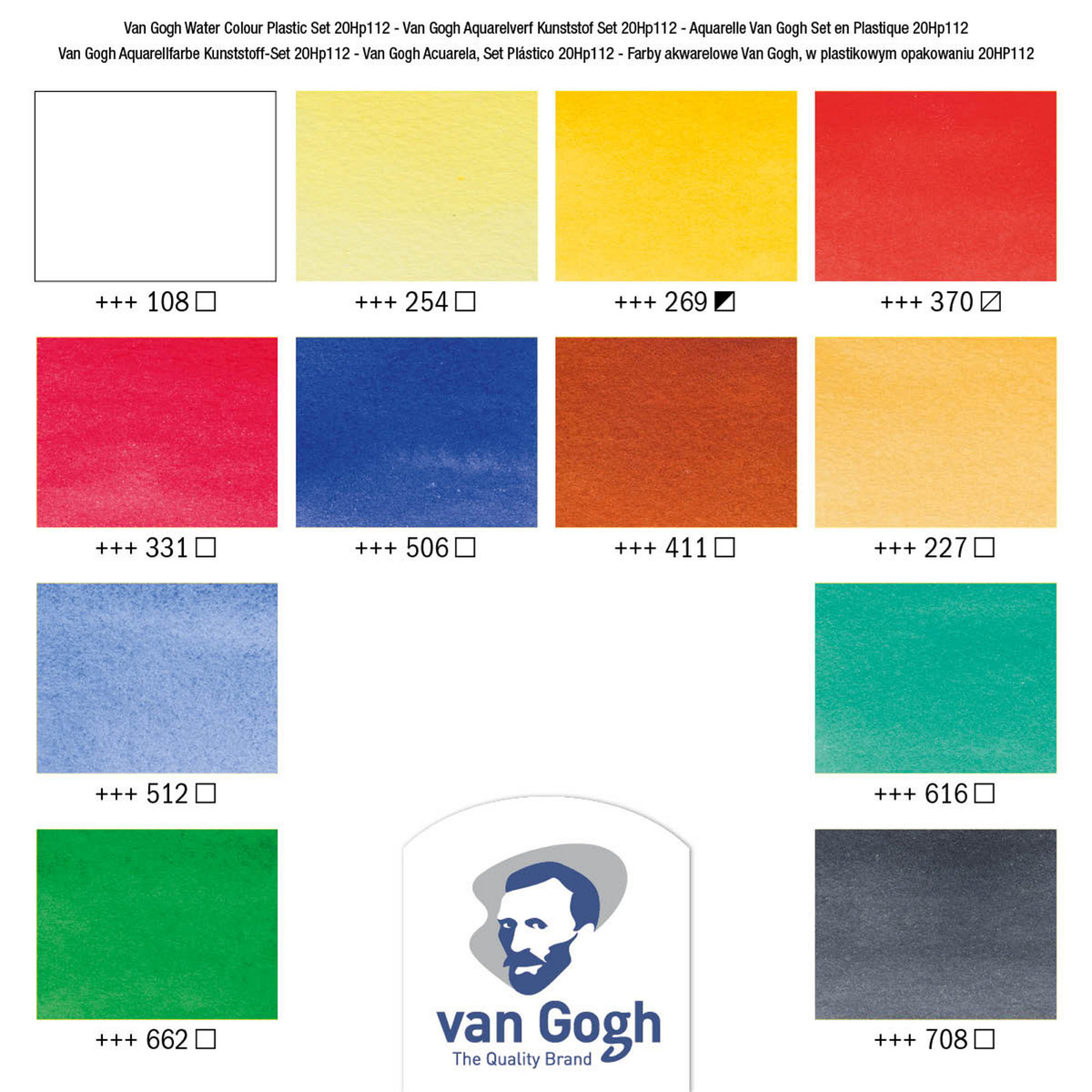 V Gogh wat.col set 12x10ml