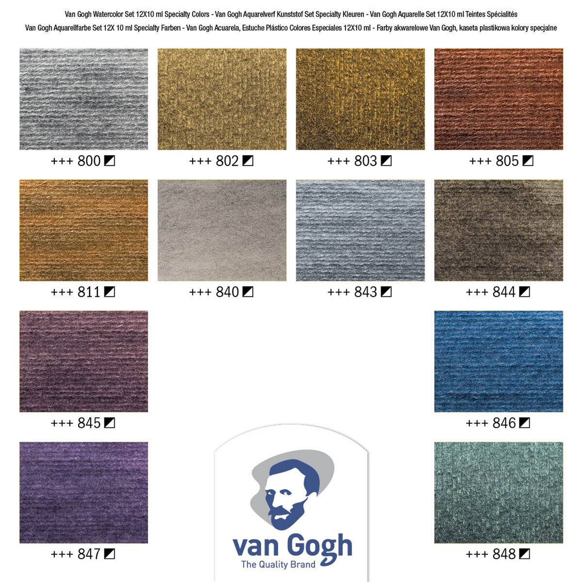 V Gogh wat.col set 12x10ml FX