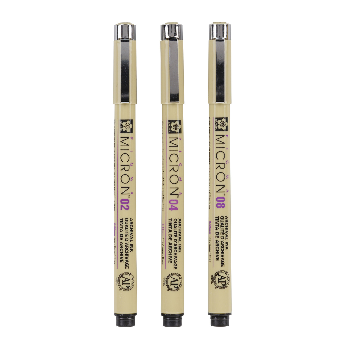 Pigma Micron set 6+1 Black