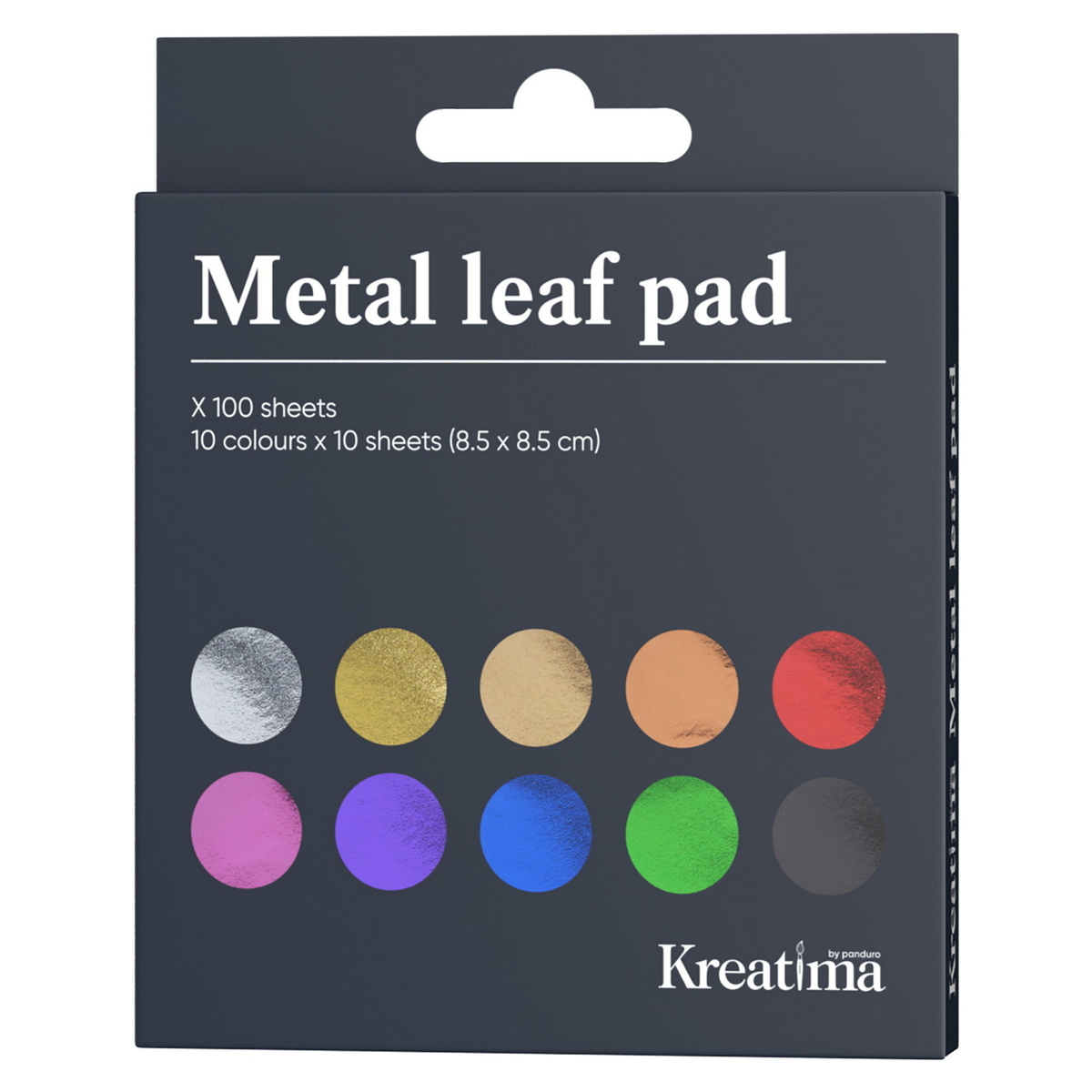 Kr Metallblad Färgmix 100st