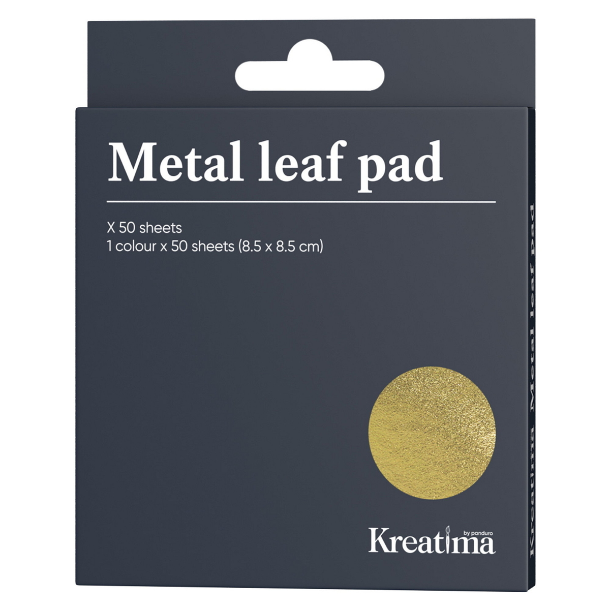 Kr Metallblad Guld 50st