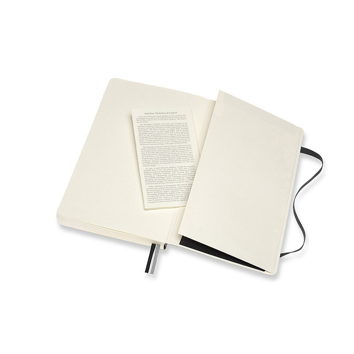 Moleskine L Soft Linj svart