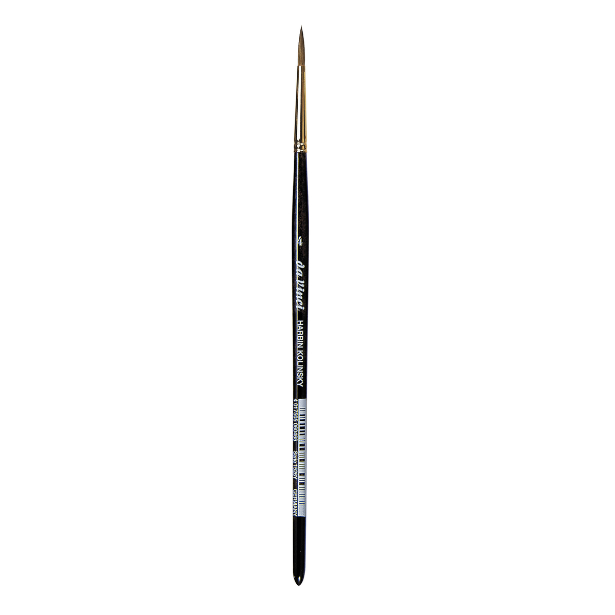 Da Vinci Série 1526Y – Pinceau Harbin-Kolinsky N°0 & 1 – Martre Rouge – Peinture Miniature Détail