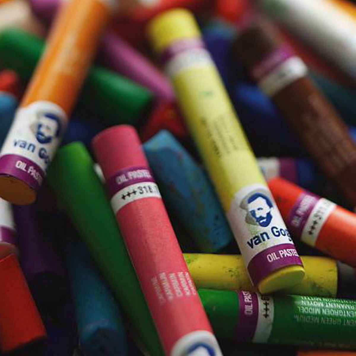 Van Gogh Oil Pastels set 12