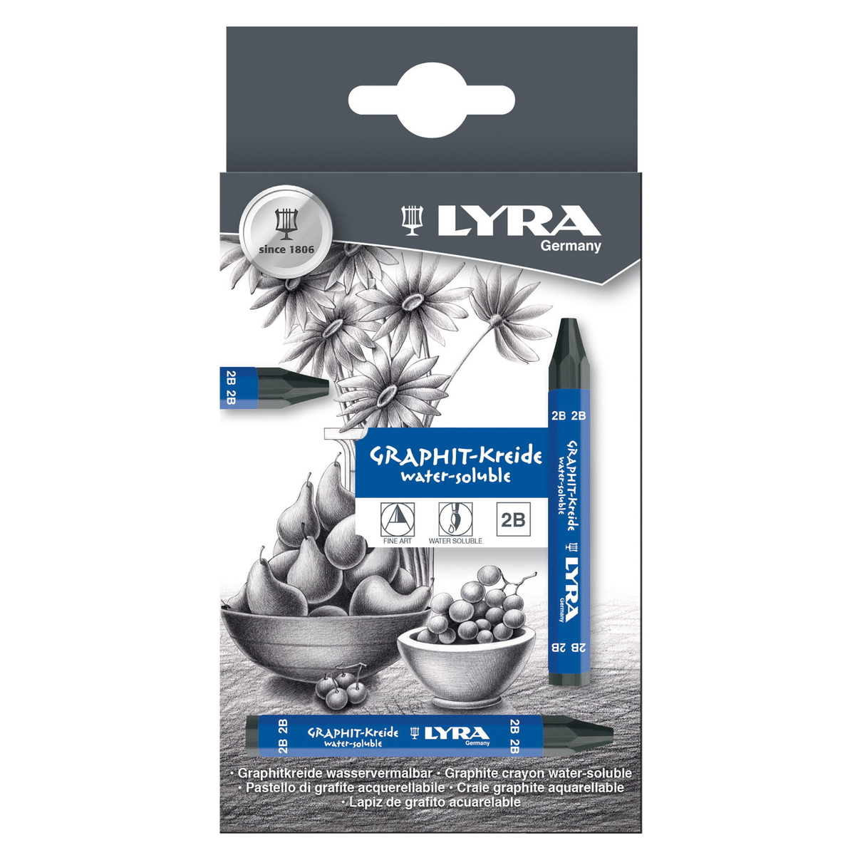 Lyra Grafitkrita 9B - laverbar