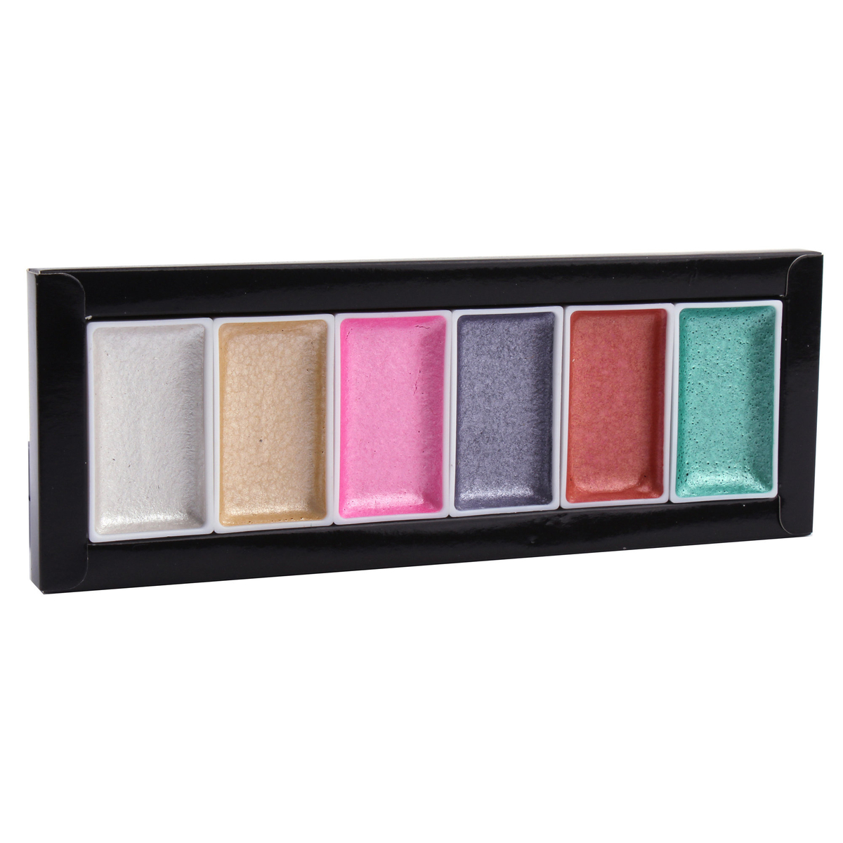 Akvarellset metallic pastell