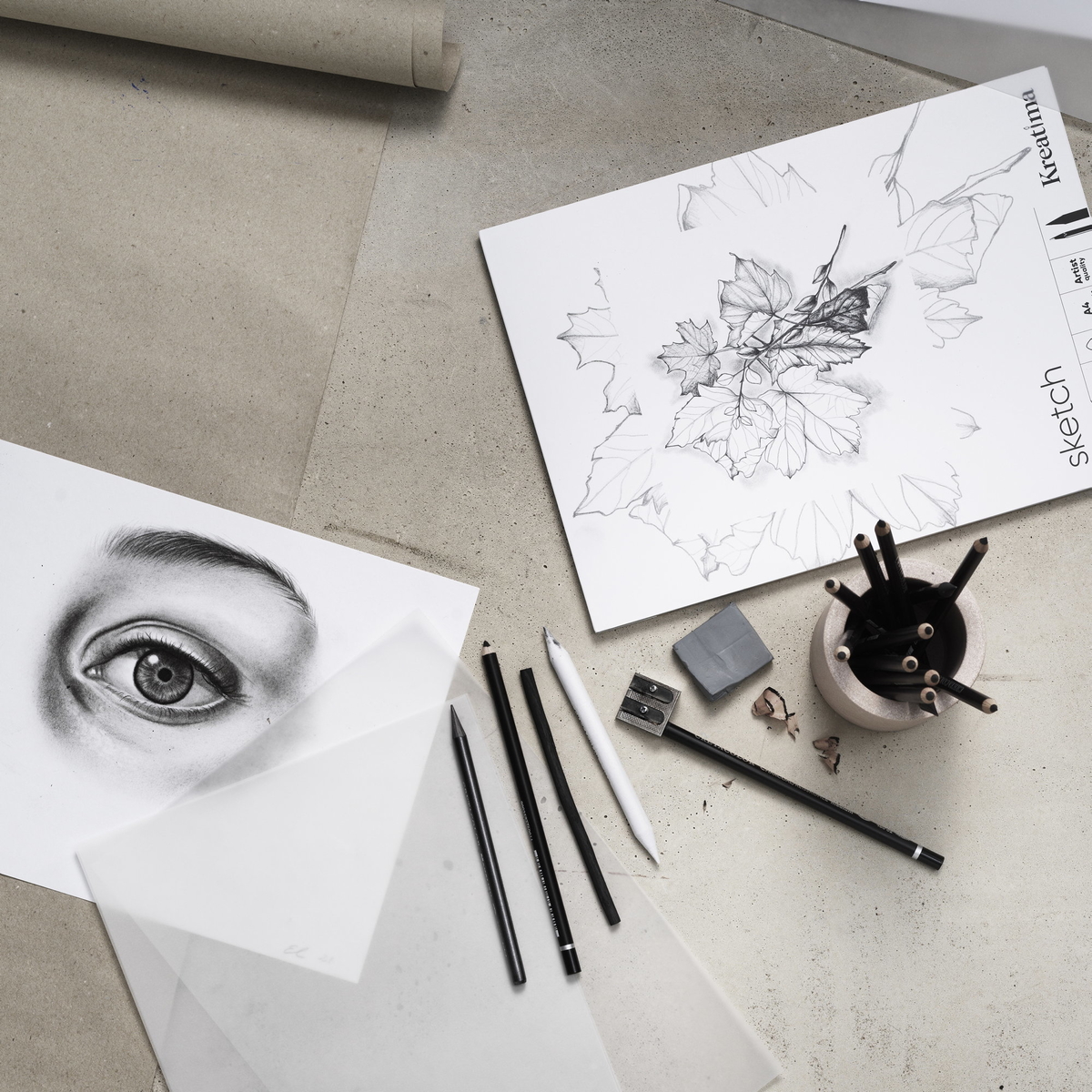 KR Skissblock A3 50 ark