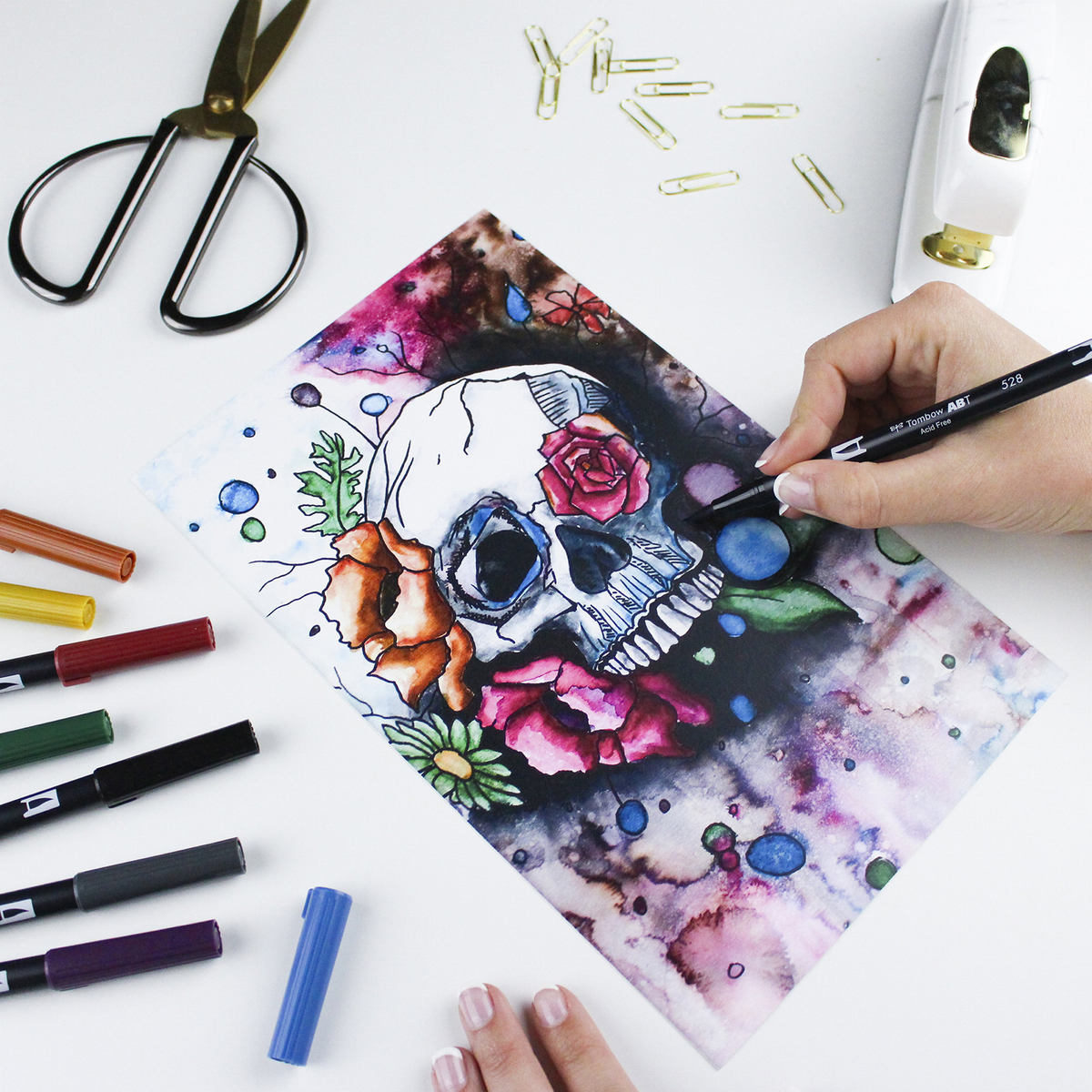 Tombow Penselpenna Mist Purple