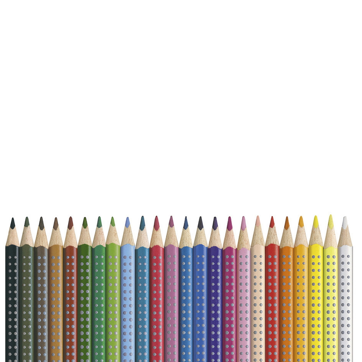 Grip Jumbo färgpennor 12-pack