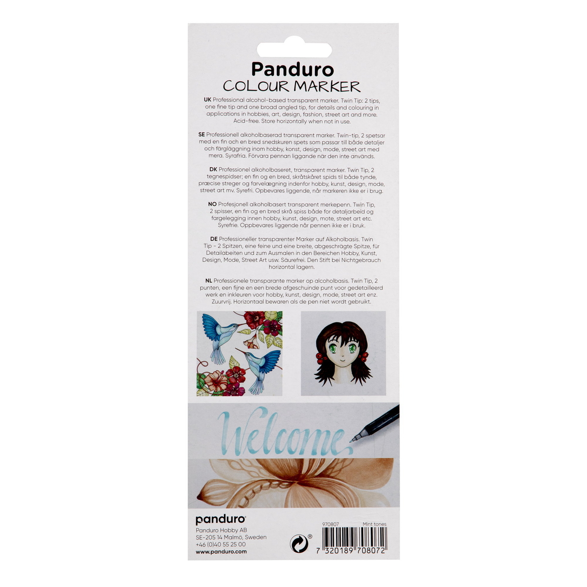Panduro colour marker 3 Dp Red