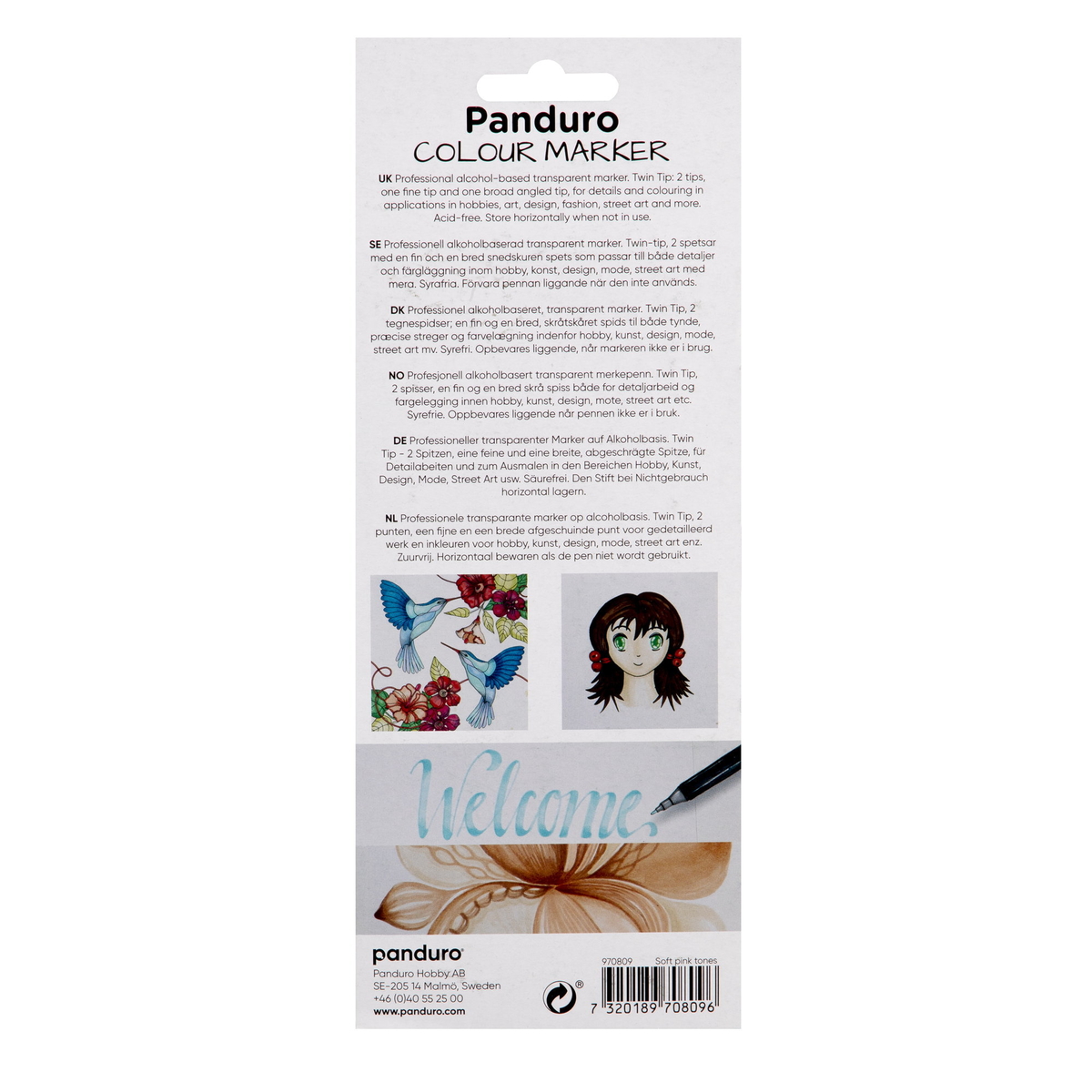Panduro colour marker 3 Dp Red