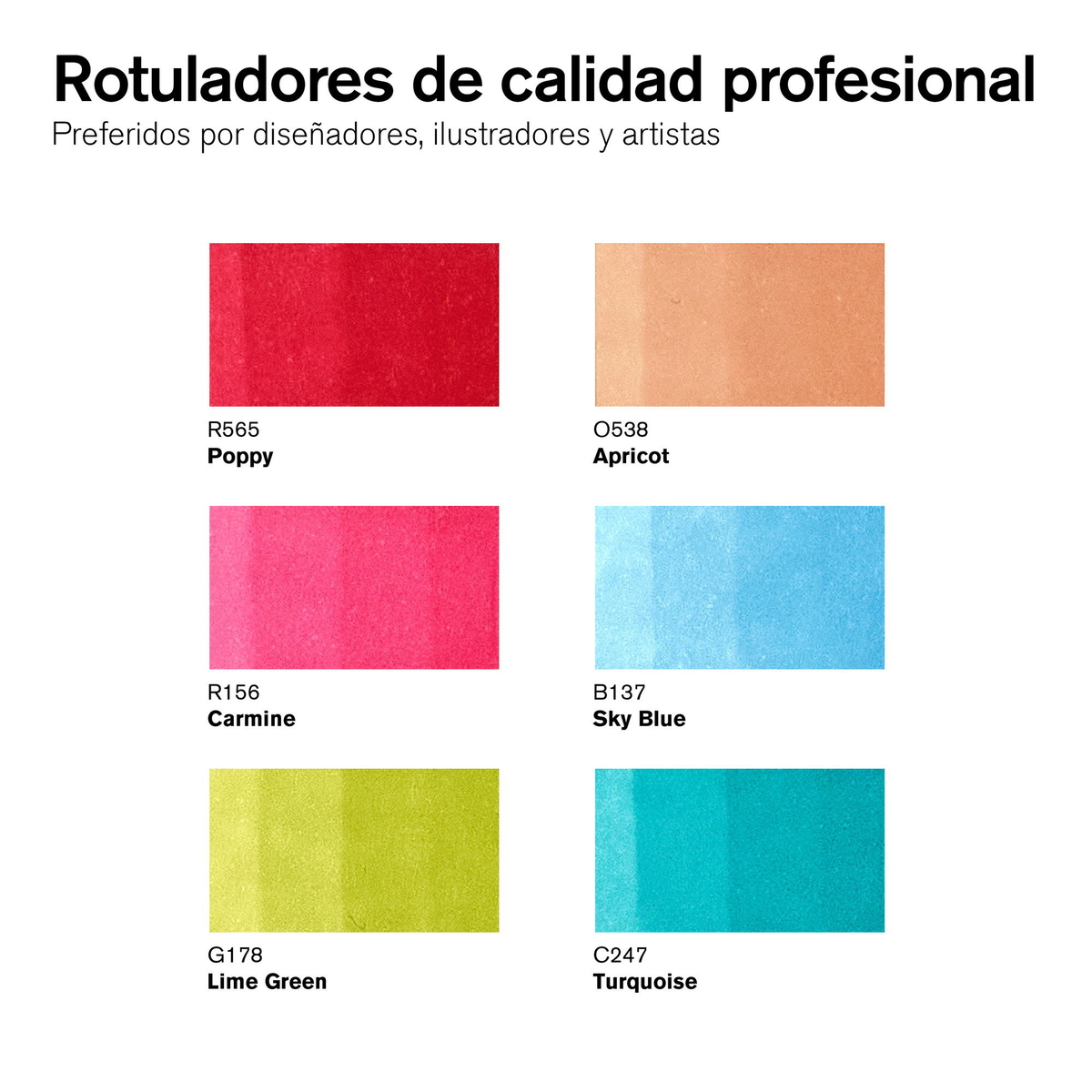 W&N Prom. Brush 6xSkin T. Set