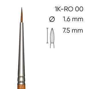 KR Brush Wat. 1K-RO 8
