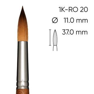 KR Brush Wat. 1K-RO 8