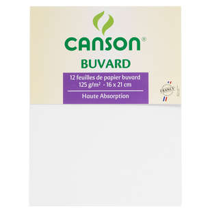 Läskpapper Canson 16x21cm 12st