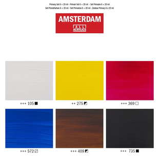 Amsterdam Set Portrait 6x20 ml