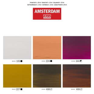 Amsterdam Set Portrait 6x20 ml