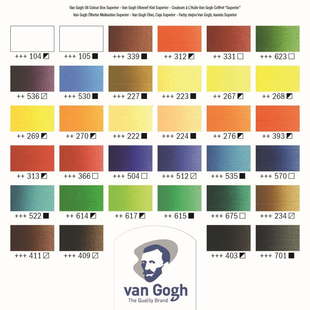 Van Gogh Oil Set Superior