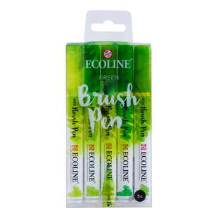 Ecoline Brush Pen Set of 10 - Botanic