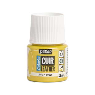 Läderfärg 45ml Duochr Gul/lila