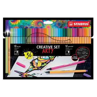 Stabilo Pen 68/88 Arty 36-pack