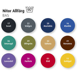 Nitor Allfärg 17 Svart