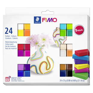 Fimo soft 25 g 24 färger