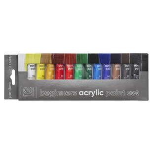 Akrylfärg - nybörjare 24x12 ml