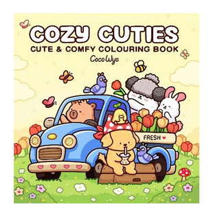 Målarbok Cozy Cuties