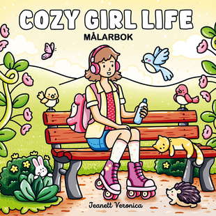 Målarbok Cozy Girl Life