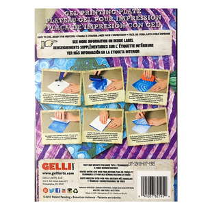 Gelli Arts 5"x7" platta