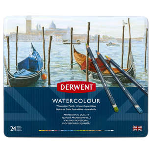 DW Akvarellpennor set 24 st