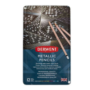 Derwent Metallic 12 färger
