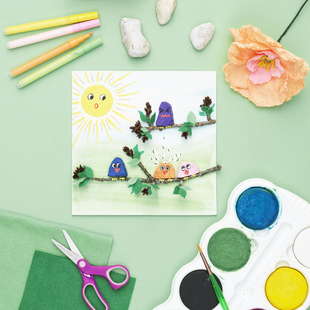 Vattenfärg 8 st palett